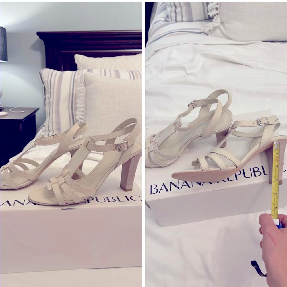 Banana Republic Heeled Sandals 8.5